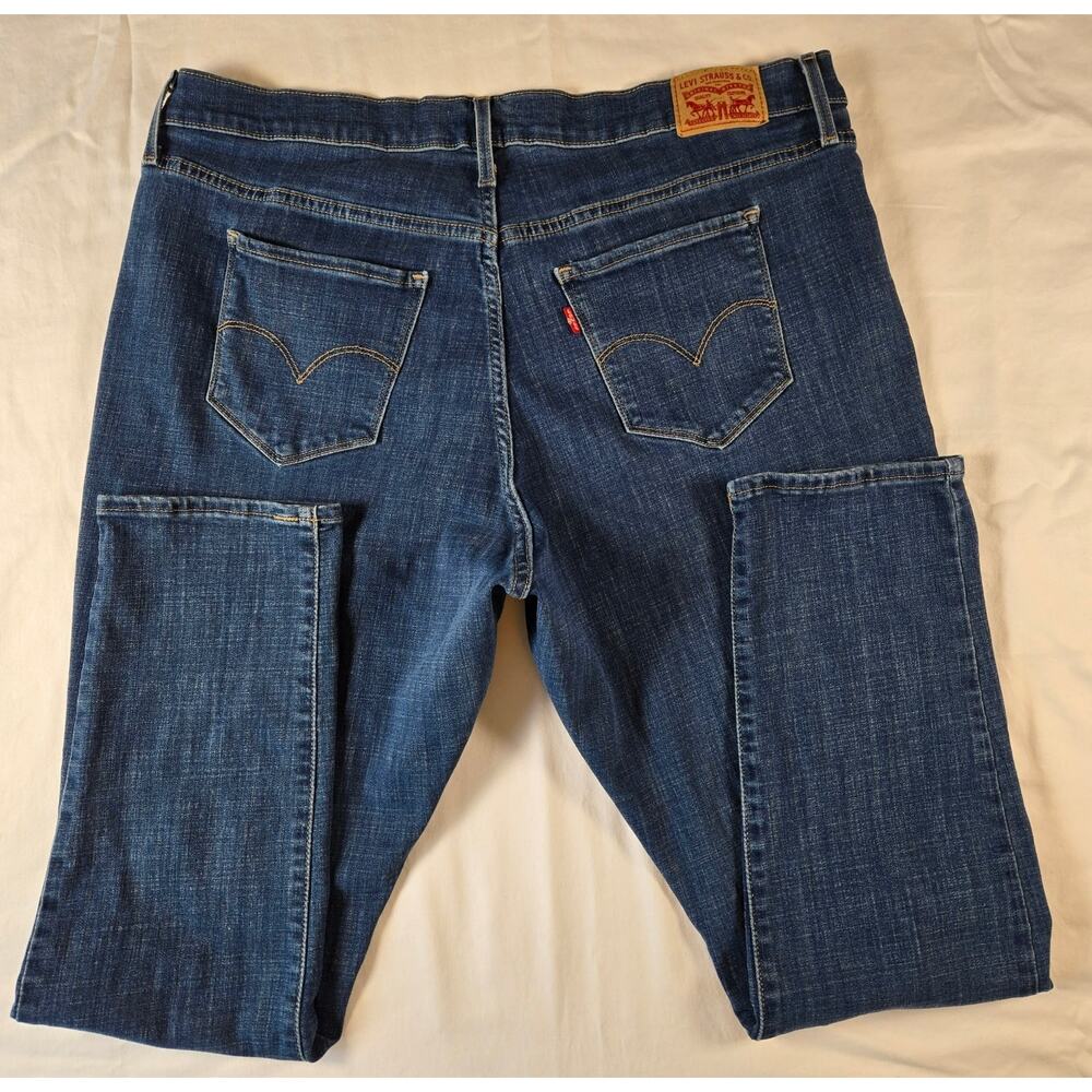 Levi's 311 Shaping Skinny Jeans 18W Femme Blue Denim Midrise Stretch - Picture 8 of 16